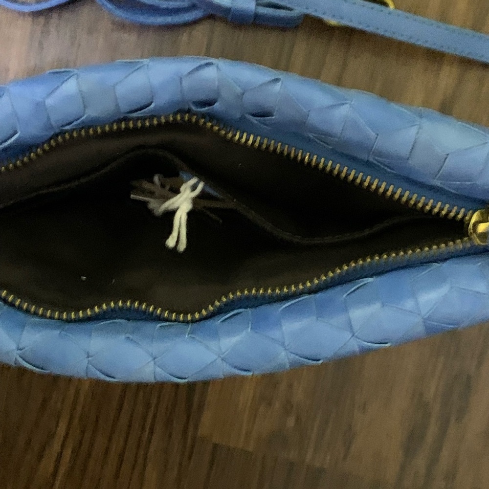 Madewell the puff crossbody bag woven leather edition - Picture 13 of 15